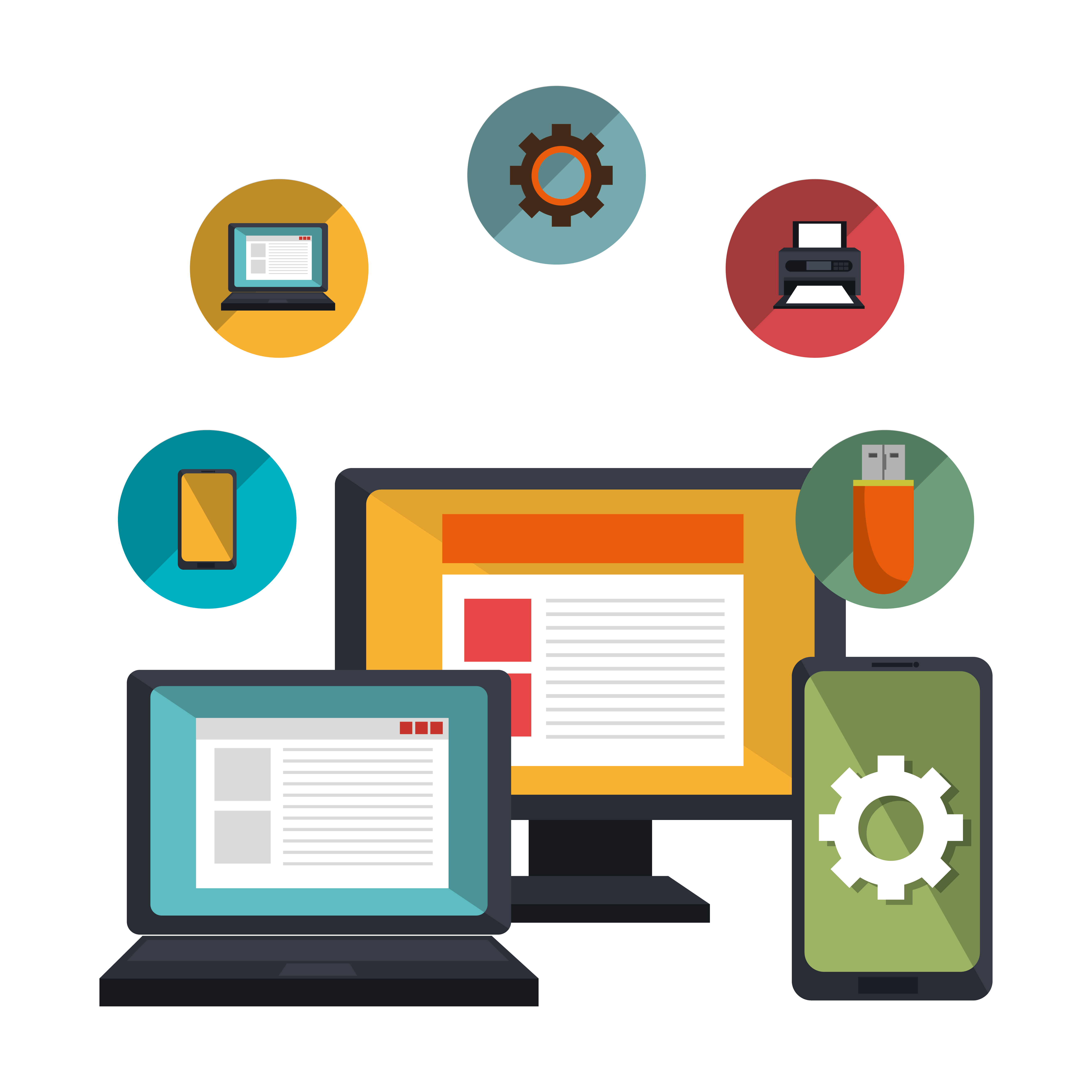 Alistamiento de equipos informáticos empresariales en Cali